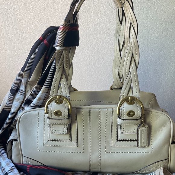 Coach - Vintage Mia Ivory - Genuine Cowhide Leather #C06S-10048 - Picture 1 of 4